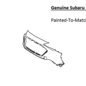 Painted 2023-2024 Subaru Solterra Front Bumper | Genuine OEM