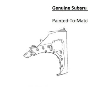 Painted 2023-2024 Subaru Solterra Front Fender | Genuine OEM