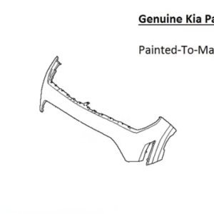 Painted 2023-2025 Kia Soul Front Bumper | Genuine OEM