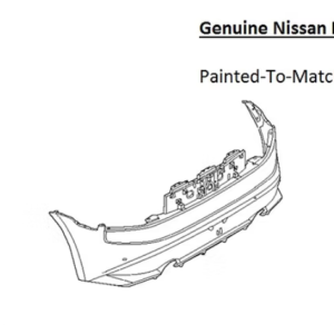 Painted 2023-2025 Nissan Z Rear Bumper | Genuine OEM