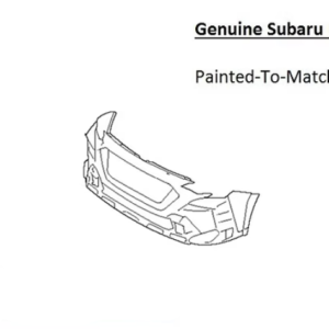 Painted 2023-2025 Subaru Outback Front Bumper | Genuine OEM