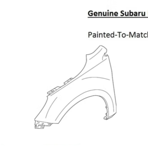 Painted 2023-2025 Subaru Outback Front Fender | Genuine OEM