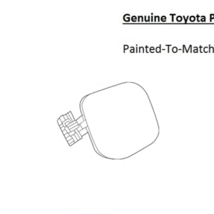 Painted 2023-2025 Toyota Prius Fuel Door | Genuine OEM