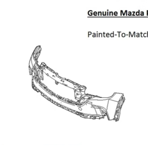 Painted 2023-2026 Mazda CX-50 CX50 Front Bumper | Genuine OEM