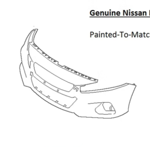 Painted 2023-2026 Nissan Altima Front Bumper | Genuine OEM