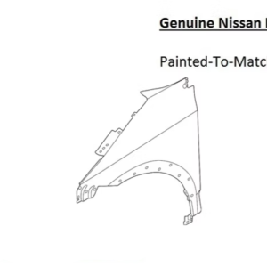 Painted 2023-2026 Nissan Ariya Front Fender | Genuine OEM
