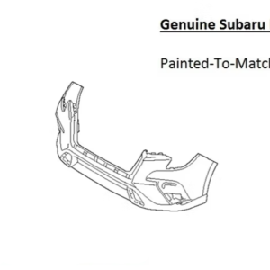 Painted 2023-2026 Subaru Ascent Front Bumper | Genuine OEM