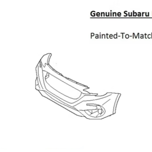 Painted 2023-2026 Subaru Legacy Front Bumper | Genuine OEM