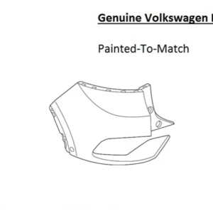 Painted 2023-2026 Volkswagen ID.4 ID4 Rear Bumper Side Panel | Genuine OEM