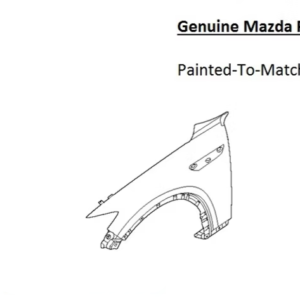 Painted 2024-2026 Mazda CX-90 Mazda CX90 Front Fender | Genuine OEM