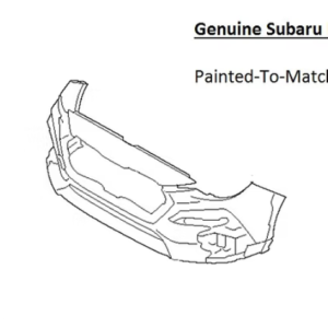 Painted 2024-2026 Subaru Crosstrek Front Bumper | Genuine OEM