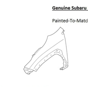 Painted 2024-2026 Subaru Crosstrek Front Fender | Genuine OEM