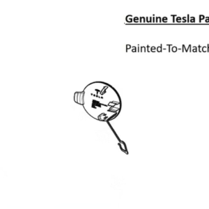 Painted 2024-2026 Tesla Model 3 Rear Tow Hook Cover | Genuine OEM