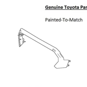 Painted 2024-2026 Toyota Tacoma Grille Surround | Genuine OEM