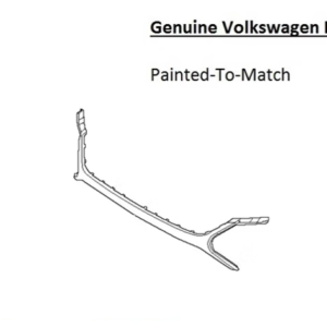 Painted 2024-2026 Volkswagen Atlas Front Bumper | Genuine OEM