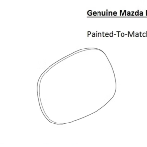 Painted 2025-2026 Mazda CX-70 Mazda CX70 Charge Port Door | Genuine OEM
