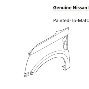 Painted 2025-2026 Nissan Armada Front Fender | Genuine OEM
