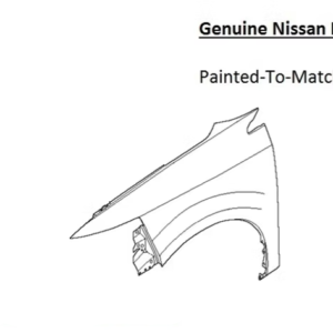 Painted 2025-2026 Nissan Murano Front Fender | Genuine OEM