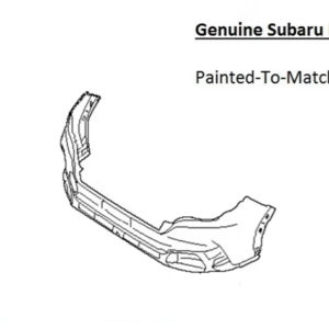Painted 2025-2026 Subaru Forester Front Bumper | Genuine OEM