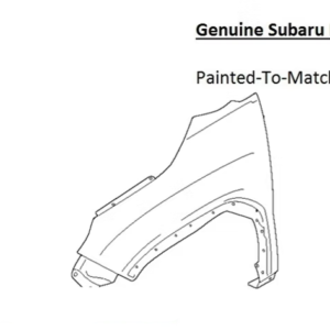 Painted 2025-2026 Subaru Forester Front Fender | Genuine OEM