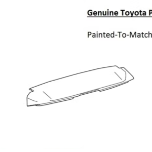 Painted 2025-2026 Toyota 4Runner Rear Spoiler | Genuine OEM