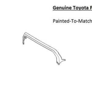 Painted 2025-2026 Toyota 4Runner Upper Grille Surround | Genuine OEM