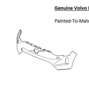 Painted 2025-2026 Volvo EX90 Front Bumper | Genuine OEM