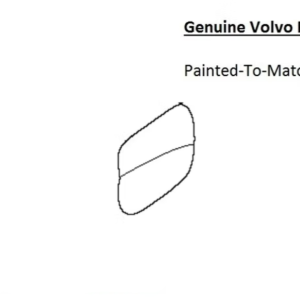 Painted 2025 Volvo EX30 Charge Port Door | Genuine OEM