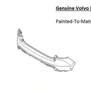 Painted 2025 Volvo EX30 Rear Bumper | Genuine OEM