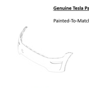 Painted 2026 Tesla Model Y Front Bumper | Genuine OEM