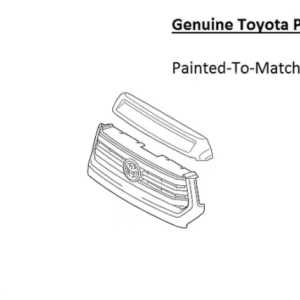 Painted 2014-2021 Toyota Tundra Front Grille Kit | Genuine OEM