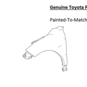 Painted 2021-2024 Toyota Venza Front Fender | Genuine OEM