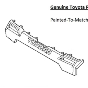 Painted 2022-2026 Toyota Tundra Fog Lamp Bezel | Genuine OEM
