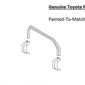 Painted 2022-2026 Toyota Tundra Grille Surround Kit | Genuine OEM