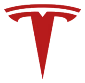 Painted Tesla parts